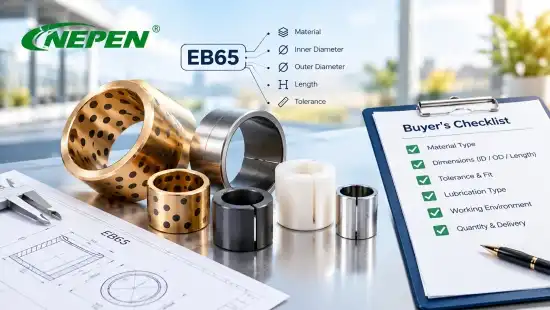 How to Read EB65 Bushing Specifications: A Buyer’s Checklist